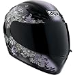 AGV Fleurs K3 Street Bike Motorcycle Helmet - Black/Pink / Medium
