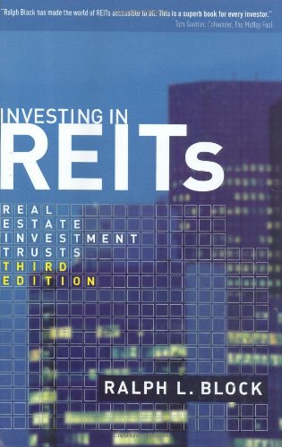 investing in reits real estate investment trusts third edition bloomberg
