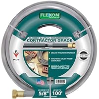 Flexon 5/8-Inch by 100-Foot Contractor Garden Hose CG58100