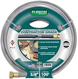 Flexon 5/8-Inch by 100-Foot Contractor Garden Hose #CG58100