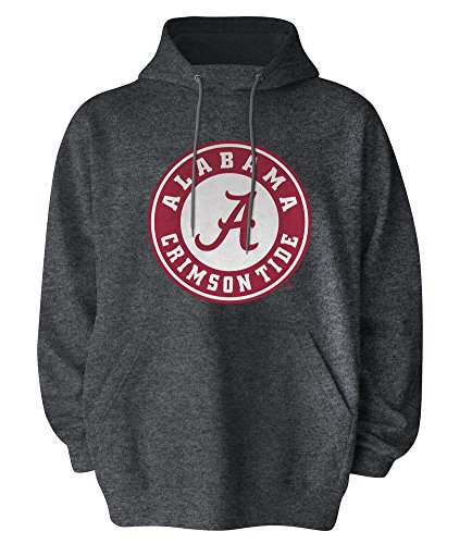 Alabama Crimson Tide Hooded Sweatshirt Icon Charcoal - XL