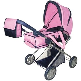 Lissi Dolls - HKT93700 - Accessoire Poup�e - Grand Landau Poign�e Ajustable
