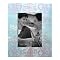 Big Floral Decoupage Frame - Blue (5x7")