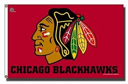 NHL Chicago Blackhawks 3 X 5 Flag