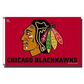 NHL Chicago Blackhawks 3 X 5 Flag