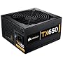 Corsair TX Series 650WATT PSU 80+ Bronze di Corsair