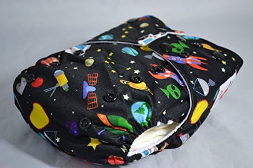 Goddard Pocket Cloth Diapers by BB Cloth (Space &amp; Rockets)