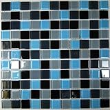 【22シートセット約2平米】可愛いガラスモザイクタイル