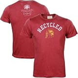 USC Trojans Cardinal 100% Recycled Logo T-shirt