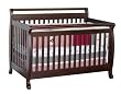 Emily 3 in 1 Crib in Espresso Finish By Da Vinci Baby Furniture