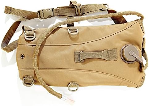 Small Hydration Backpack 2 L Water Bladder Included, Oxford Cloth (OD Green)