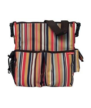 Skip-Hop Duo Bag - Uptown Stripe