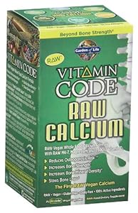 Garden of Life Vitamin Code Raw Calcium Nutritional Supplement, 150 Count