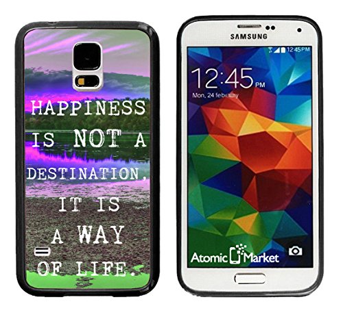 S5 Happiness Is Not A Destinations Its A Way Of Life for Samsung Galaxy i9600 Case Cover S5 Happiness Is Not A Destinations Its A Way Of Life for Samsung Galaxy i9600 Case Cover