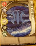 BAKUGAN SEASON 2 NEW LOOSE METAL GATE CARD RIVER GATE