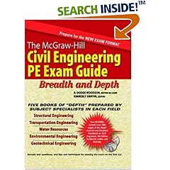 The McGraw-Hill Civil Engineering PE Exam Guide: Breadth and Depth