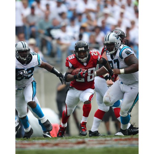 Steiner Sports NFL Warrick Dunn Run Vs Panthers Autographed 8-by-10-Inch Photograph