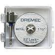 Dremel EZ406 1 1/2-Inch EZ Lock Rotary Tool Cut-Off Wheel & Mandrel Metal Cutting Starter Kit