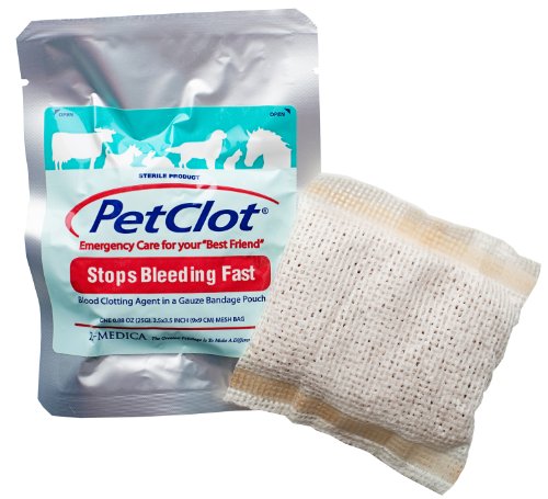 bandages for dogs:Adventure Medical Kits QuikClot Pet Clot
