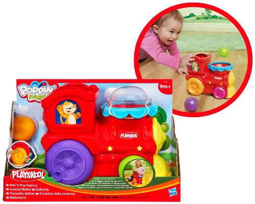 Imagen 2 de Hasbro Playskool Tren bolitas - Tren de juguete lanza bolas