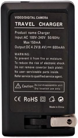MicroMall(TM) Multifunctional BN-V408U Battery Charger for JVC GR-D20 ,GR-D200,JVC GR-D21EK,JVC GR-D30,JVC GR-D30US,BN-V408,BN-V408U,BN-V416,BN-V416U,BN-V428,BN-V428U Digital Cameras
