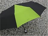 Davek Solo Umbrella- Black & Light Green