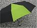 Davek Solo Umbrella- Black & Light Green