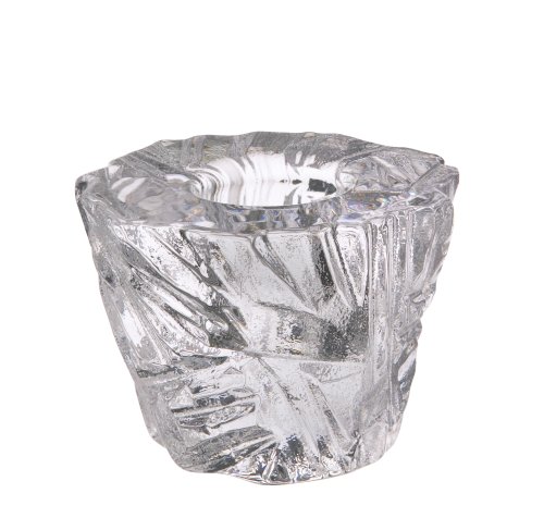 Orrefors Tall Icy Votive