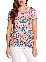 Purple Jam Camiseta Manga Corta (Rosa / Azul)