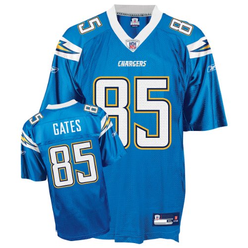 Reebok San Diego Chargers Antonio Gates Replica Alternate Jersey Large