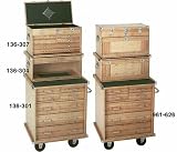 7 Drawer Maple Roller Cabinet