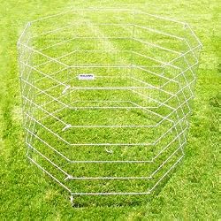 Precision Pet Pro Handler Indoor/Outdoor Exercise Pen, 48"H, Silver