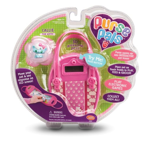 Wild Planet Purse Pals Callie the Kitty