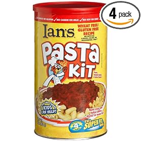 Ian's Natural Foods Pasta Dinner Kit, Wheat Free, Gluten Free, 16-Ounce Packages (Pack of 4)