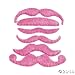 Hot Pink Mustache Assortment