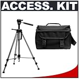 Kodak Gear 60-inch Photo & Video Mid-Size Tripod + Cameta Incognito Deluxe Gadget Bag