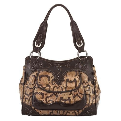 American West Large zip-top brief-tote