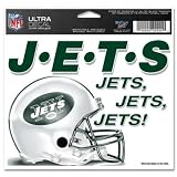 New York Jets Official Logo 4x6 Ultra Decal Window Cling