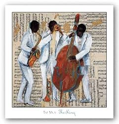 The King by Tat Vila 24"x24" Art Print Poster