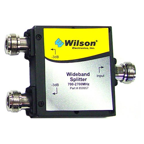 Wilson Electronics 700-2700 MHz Splitter with N Female Connector - Super Splitter Wilson Electronics 700-2700 MHz Splitter with N Female Connector - Super Splitter