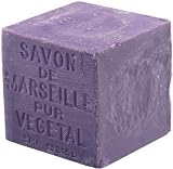 Extra Marseille olive oil soap 400 g 13.3 oz cube:White,Lavender or Unscented,Lavender