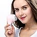 Facial Brush, Waterproof Facial Cleansing Brush, Face Scrubber with 4 Heads for Deep Cleansing/Gentle Exfoliating/Removing Blacked, Electric Spin Brush System