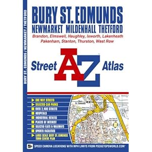 【クリックでお店のこの商品のページへ】Bury St Edmunds Street Atlas (A-Z Street Atlas)： Geographers’ A-Z Map Company： 洋書