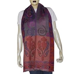 Rectangular Wool Scarf Womens Winter Clothes