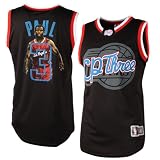 NBA Men's Los Angeles Clippers Chris Paul #54 Notorious Jersey (Black/Scarlet/White, XX-Large)