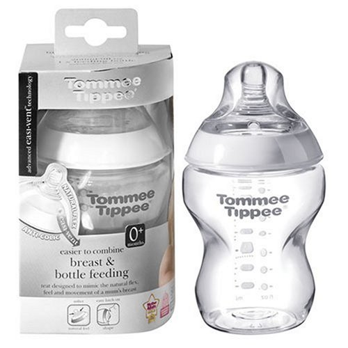 Childrens Toyshop   : Tommee Tippee Closer to Nature 260ml Single Bottle
