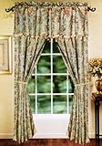 IMAGE OF Primavera Printed Jacquard Design Scalloped Valance