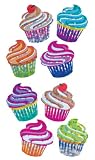 Jillson Roberts Prismatic Stickers, Mini Cupcakes, Bulk Continuous Roll (BS7323)