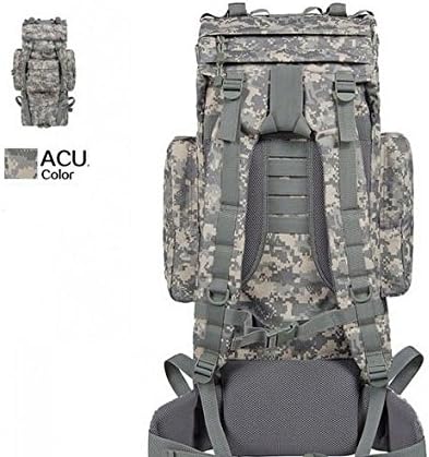 H&amp;D/ Outdoor backpack hiking bag 65L backpack field Pack tactics USmouflage backpack , acu