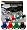 100 11.5 gram Triple Crown Poker Chips in PVC Case w/Lid & Las Vegas Gift Box, Choose from 4 designs